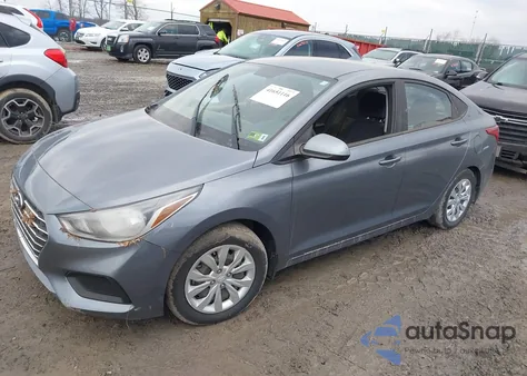 2020 Hyundai Accent Se from USA, damaged, VIN 3KPC24A61LE126462